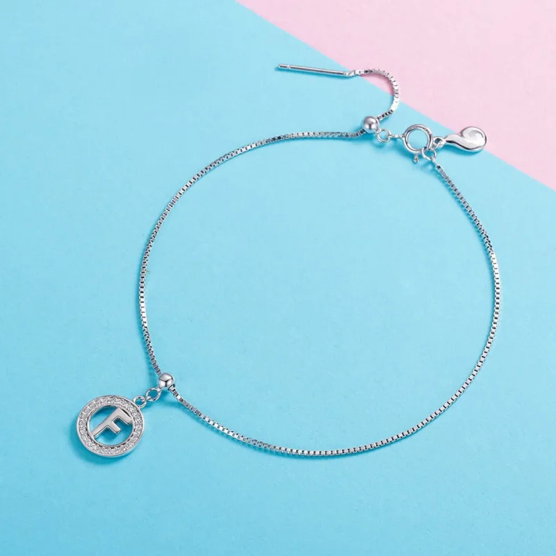 (imagine pentru) Pandora Style Me Wish Letter-F Dangle - BSP001-F - Vizualizare 2