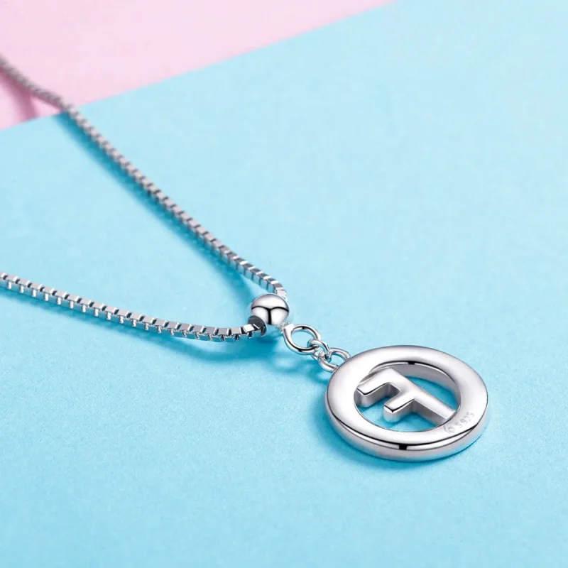 (imagine pentru) Pandora Style Me Wish Letter-F Dangle - BSP001-F - Vizualizare 3