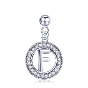 (imagine pentru) Pandora Style Me Wish Letter-F Dangle - BSP001-F