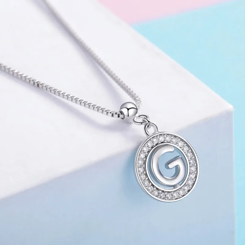 (imagine pentru) Pandora Style Me Wish Letter-G Dangle - BSP001-G - Vizualizare 4