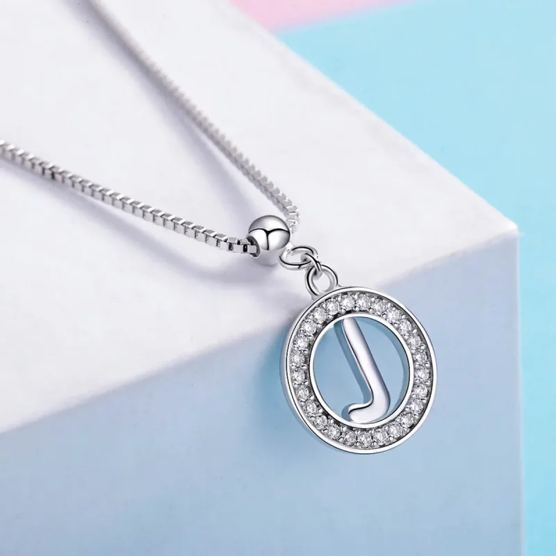 (imagine pentru) Pandora Style Me Wish Letter-J Dangle - BSP001-J - Vizualizare 4