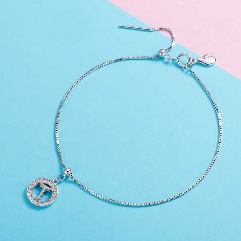(imagine pentru) Pandora Style Me Wish Letter-T Dangle - BSP001-T - Vizualizare 2