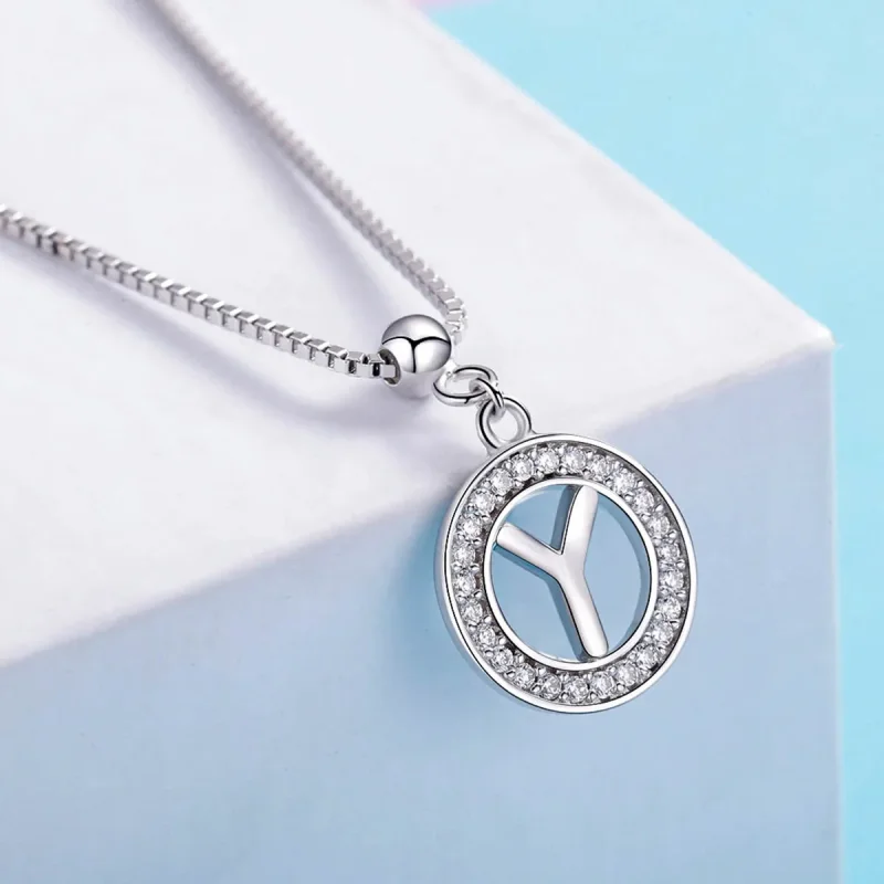 (imagine pentru) Pandora Style Me Wish Letter-Y Dangle - BSP001-Y - Vizualizare 4