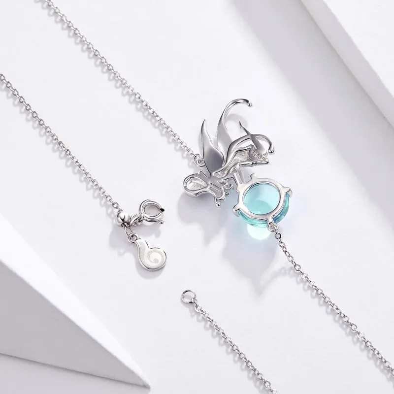 (imagine pentru) Colier cu stil Pandora inspirat de elfi - BSN054 - Vizualizare 2
