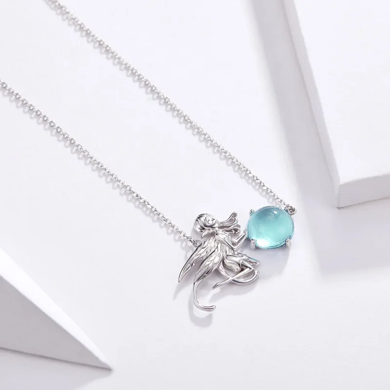 (imagine pentru) Colier cu stil Pandora inspirat de elfi - BSN054 - Vizualizare 4
