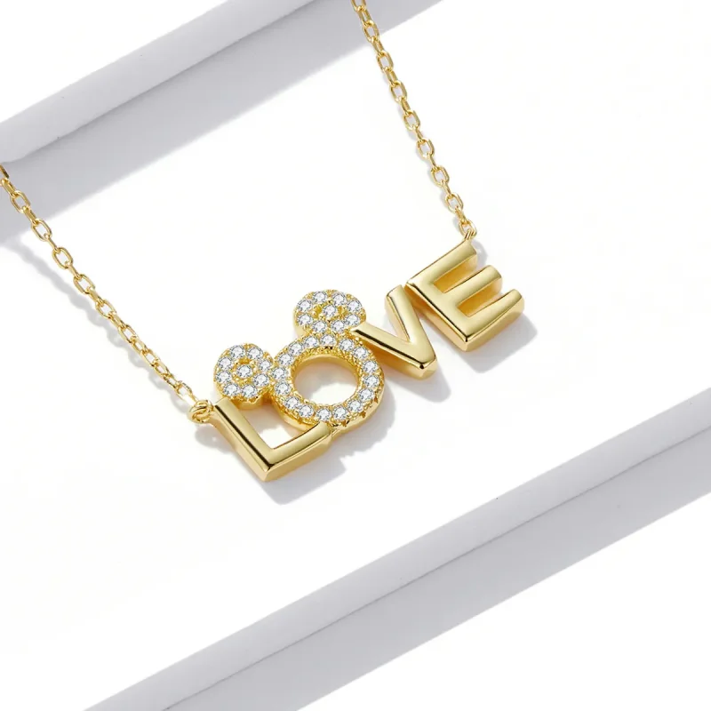 (imagine pentru) Colier marca Pandora Style Love - BSN238 - Vizualizare 2