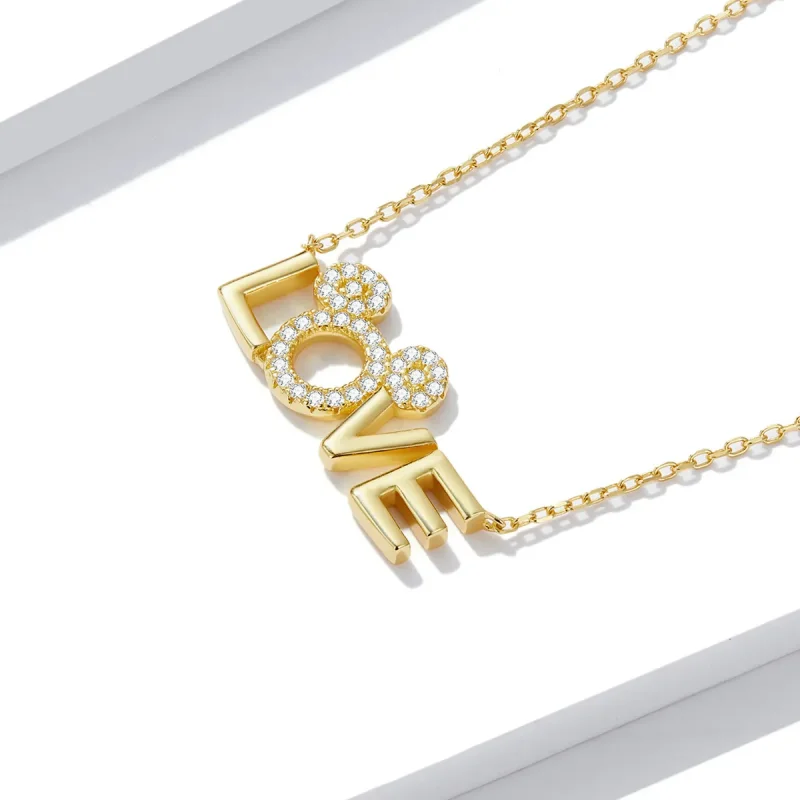 (imagine pentru) Colier marca Pandora Style Love - BSN238 - Vizualizare 3