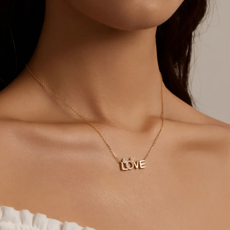 (imagine pentru) Colier marca Pandora Style Love - BSN238 - Vizualizare 7