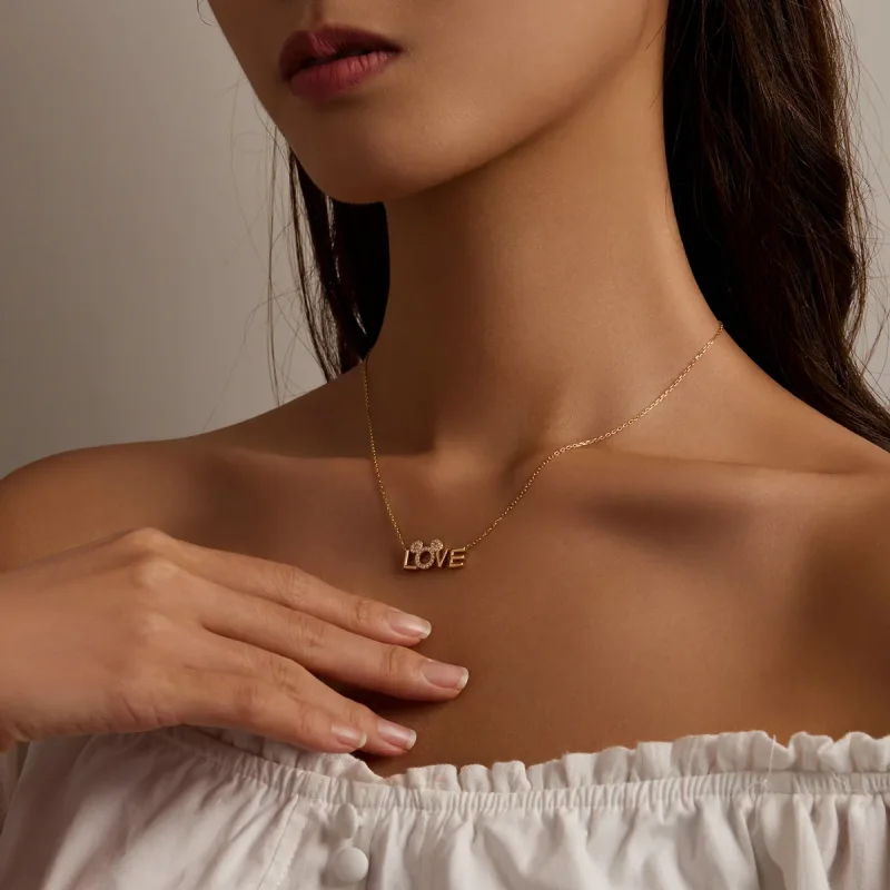 (imagine pentru) Colier marca Pandora Style Love - BSN238 - Vizualizare 9