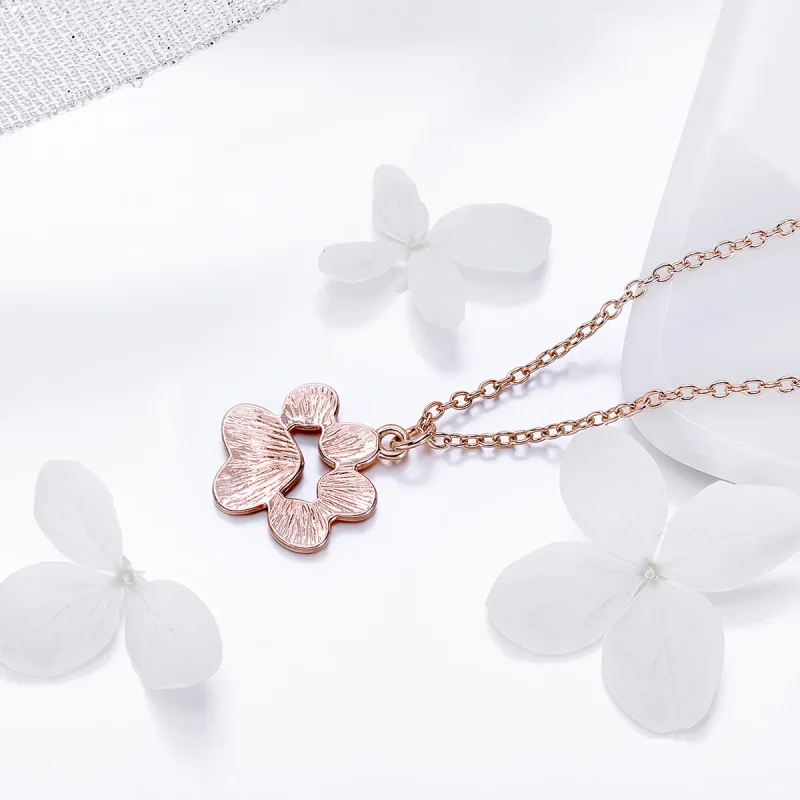 (imagine pentru) Colier Tip Pandora cu Cute Paw din aur rose - SCN275-3 - Vizualizare 3