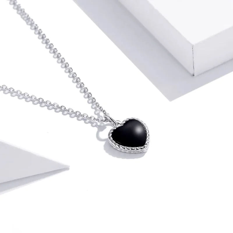 (imagine pentru) Colier Tip Pandora cu Dragoste Agate din argint - SCN443 - Vizualizare 2