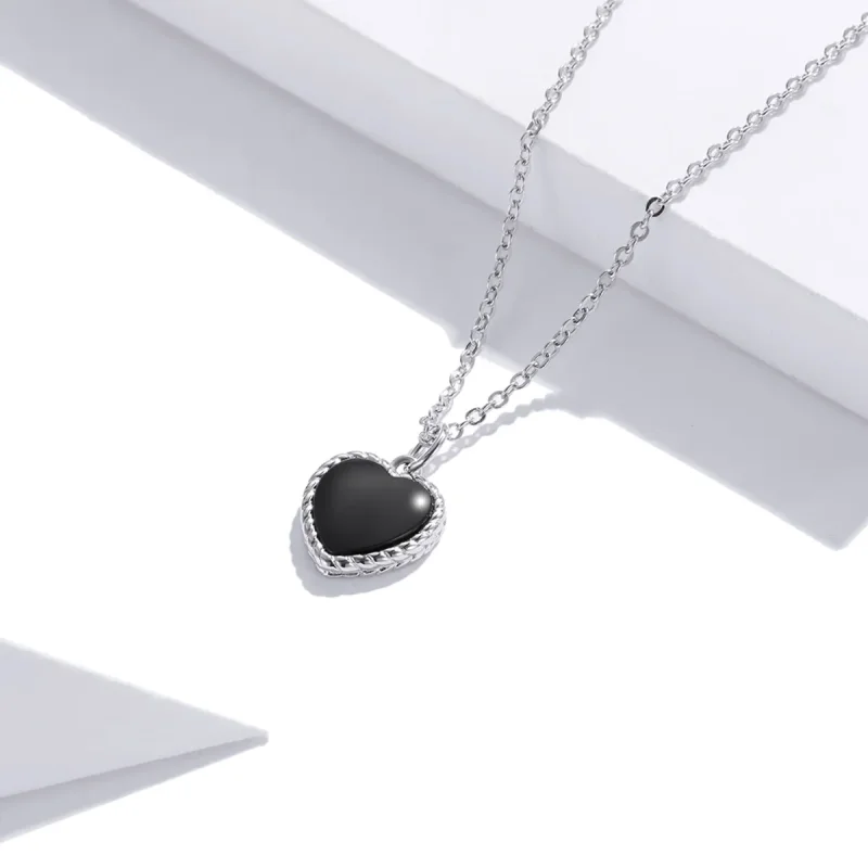 (imagine pentru) Colier Tip Pandora cu Dragoste Agate din argint - SCN443 - Vizualizare 3