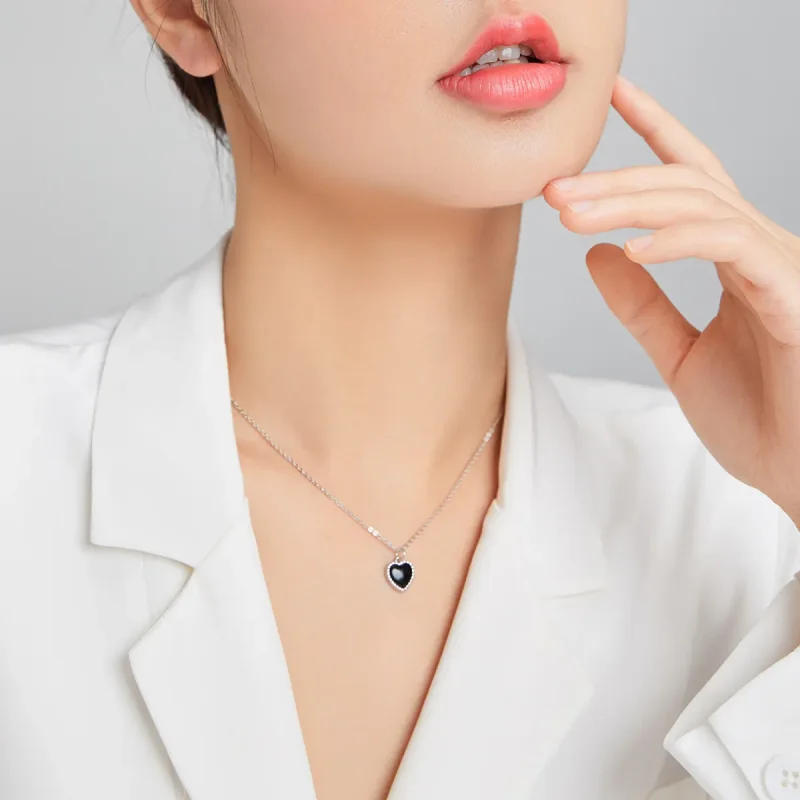 (imagine pentru) Colier Tip Pandora cu Dragoste Agate din argint - SCN443 - Vizualizare 8