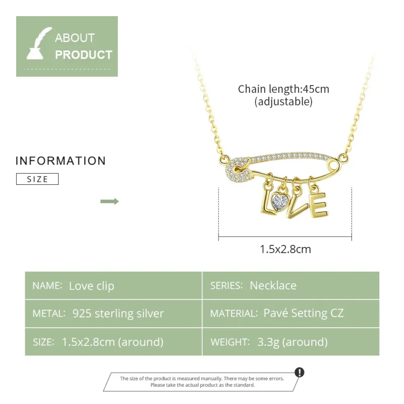 (imagine pentru) Colier Tip Pandora cu Iubeste siguranța placat cu aur de 14 k - SCN324 - Vizualizare 9