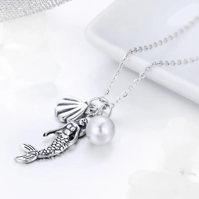 (imagine pentru) Colier Tip Pandora cu Legenda sirenei din argint - SCN237 - Vizualizare 5