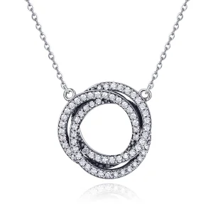 (imagine pentru) Colier Tip Pandora cu Minimalism din aur rose - SCN259