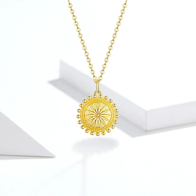 (imagine pentru) Colier Tip Pandora cu Înstelat placat cu aur de 14 k - SCN353 - Vizualizare 5