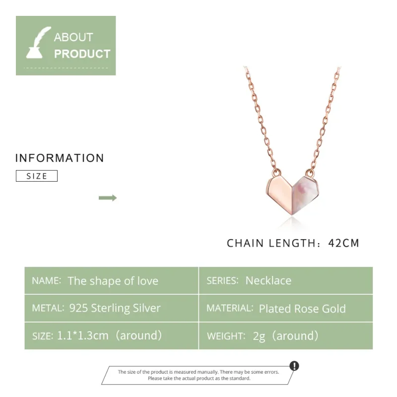 (imagine pentru) Colier Tip Pandora cu Origami Heart din aur rose - SCN330 - Vizualizare 7