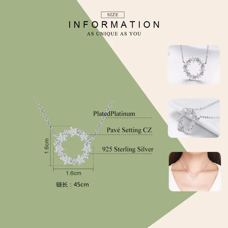 (imagine pentru) Colier Tip Pandora cu Plin de stele din argint - BSN028 - Vizualizare 7