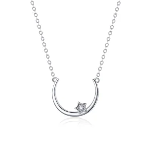(imagine pentru) Colier Tip Pandora cu Stea Offset din argint - SCN382