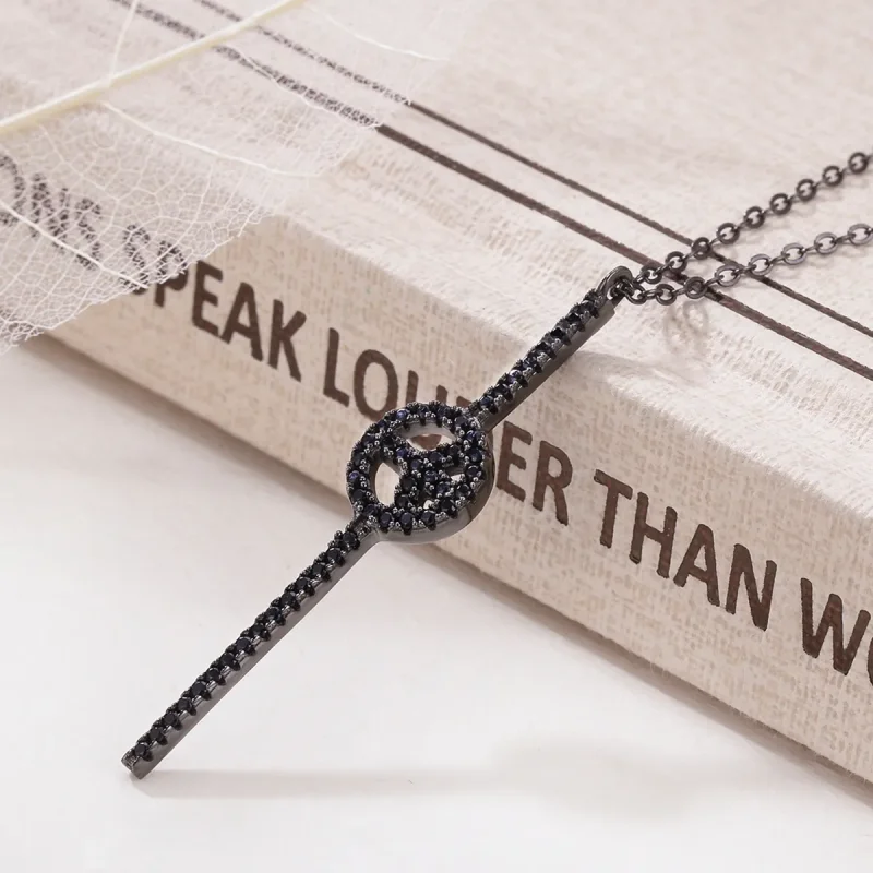 (imagine pentru) Colier Pandora Style Longing For Peace - VSN048 - Vizualizare 6