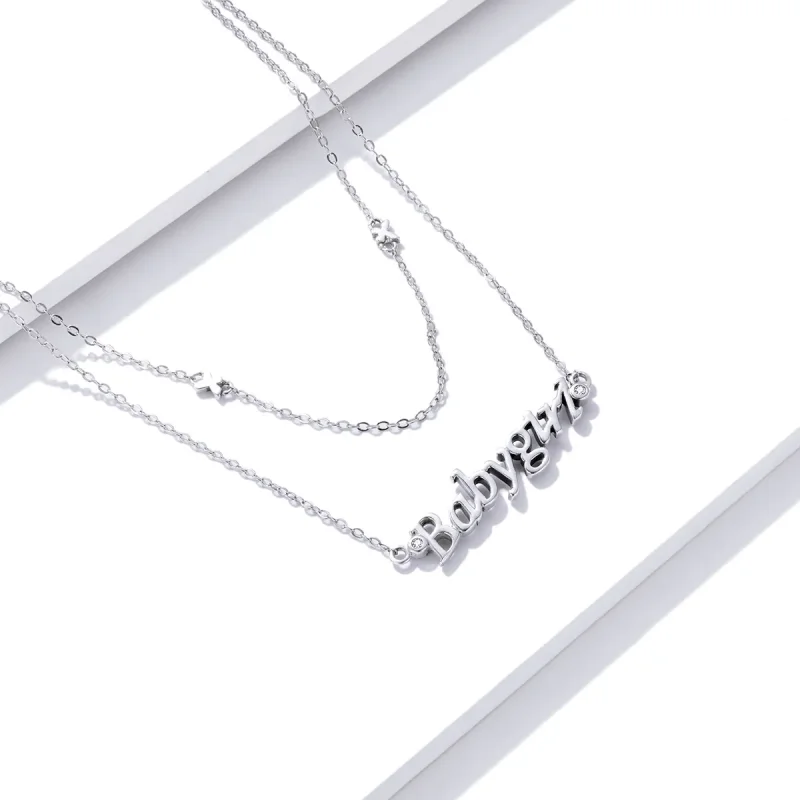 (imagine pentru) Colier Pandora Style Treasure Girl - BSN230 - Vizualizare 4