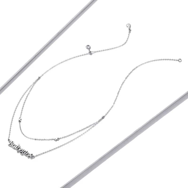 (imagine pentru) Colier Pandora Style Treasure Girl - BSN230 - Vizualizare 5