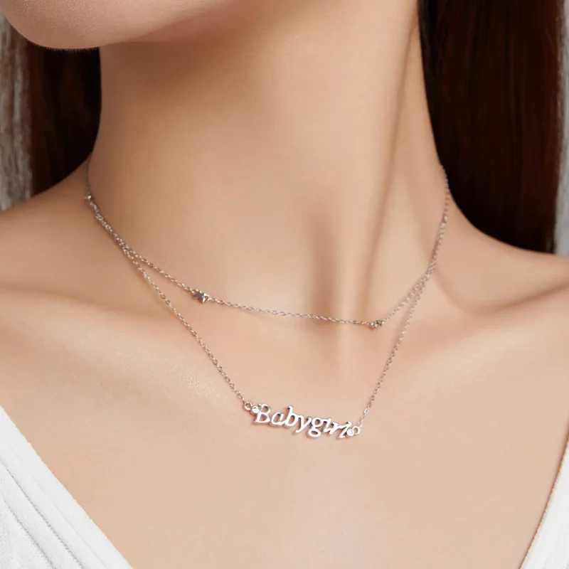 (imagine pentru) Colier Pandora Style Treasure Girl - BSN230 - Vizualizare 7
