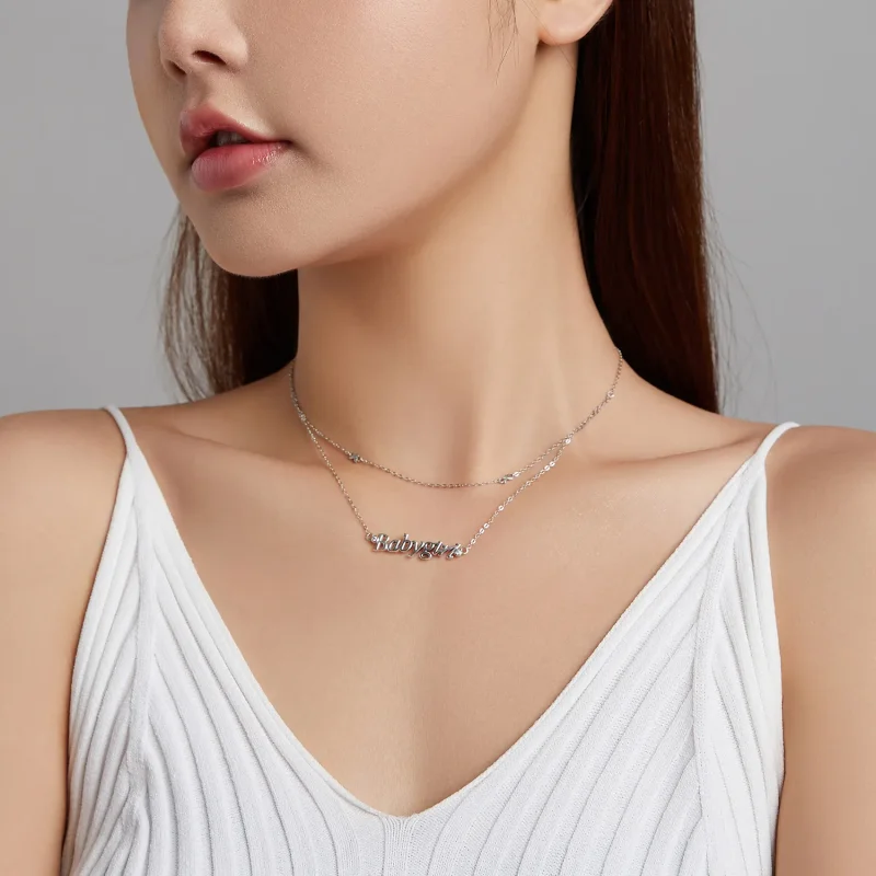 (imagine pentru) Colier Pandora Style Treasure Girl - BSN230 - Vizualizare 9