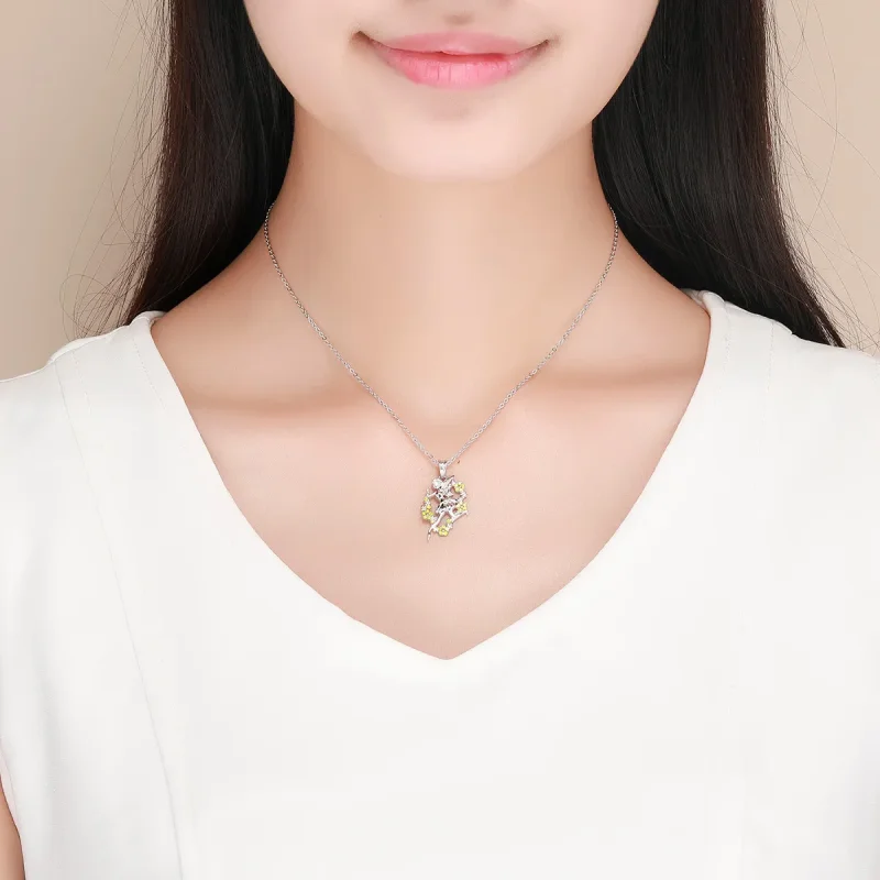 (imagine pentru) Colier stil Pandora cu elf norocos - BSN005 - Vizualizare 6