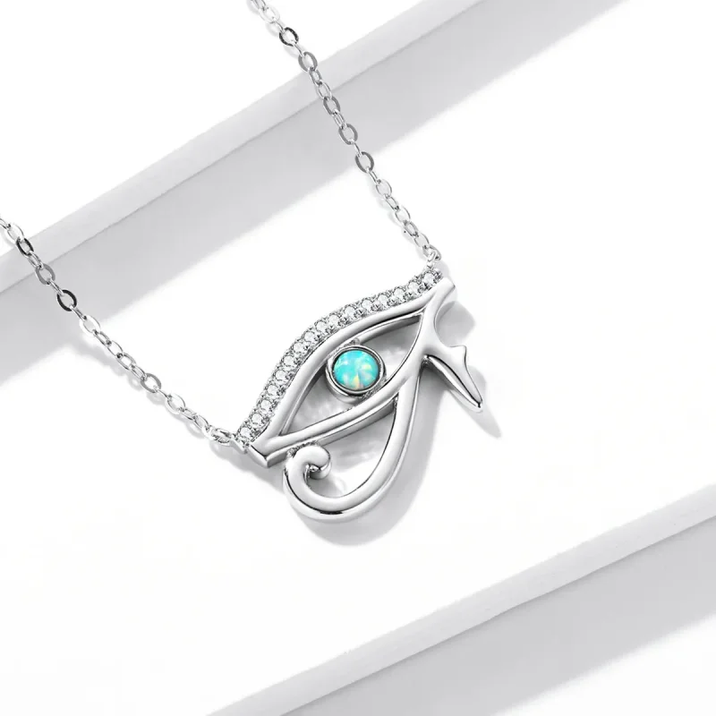 (imagine pentru) Colier stil Pandora cu ochiul lui Horus - BSN241 - Vizualizare 2