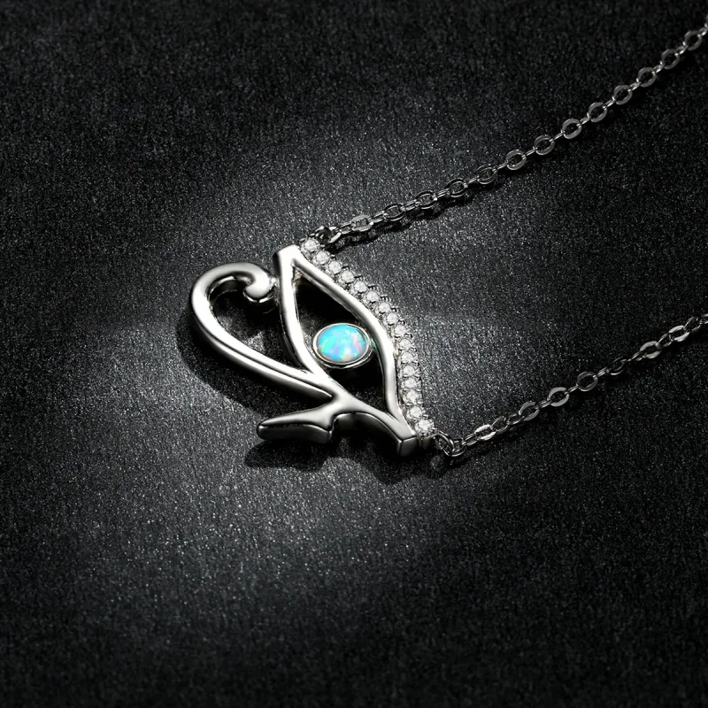(imagine pentru) Colier stil Pandora cu ochiul lui Horus - BSN241 - Vizualizare 5