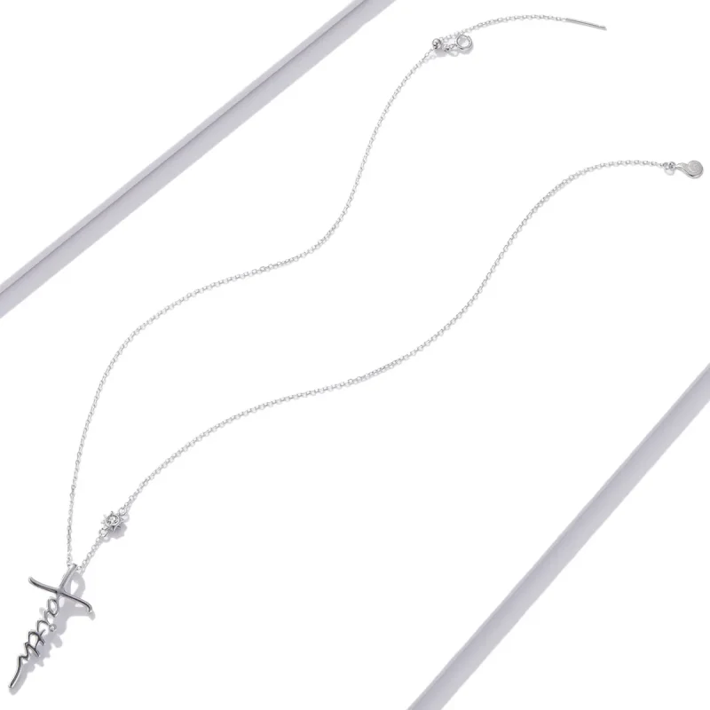 (imagine pentru) Colier stil Pandora cu semnul crucii - BSN231 - Vizualizare 4
