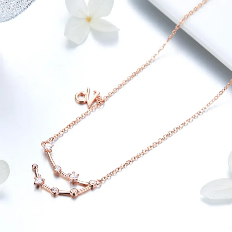 (imagine pentru) Colier stil Pandora cu zodia Capricorn - BSN026 - Vizualizare 3