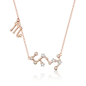 (imagine pentru) Colier stil Pandora cu zodia Scorpion - BSN025