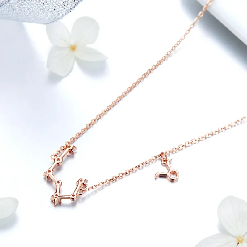 (imagine pentru) Colier stil Pandora Taur - BSN024 - Vizualizare 4