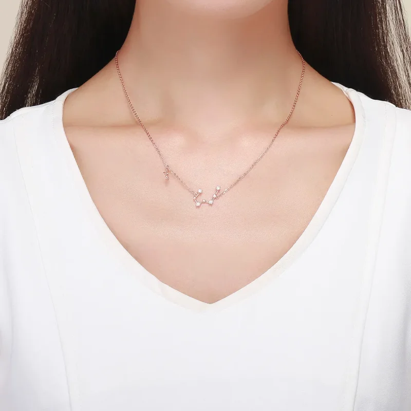 (imagine pentru) Colier stil Pandora Taur - BSN024 - Vizualizare 6