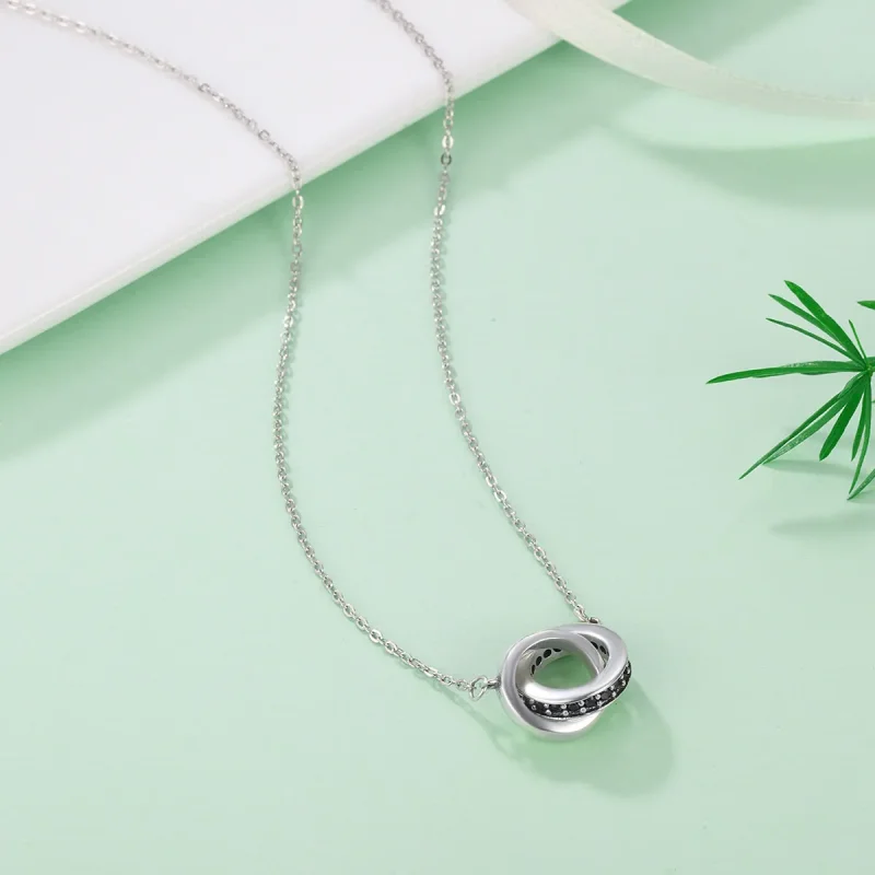 (imagine pentru) Pandora Style Hug Tightly Necklace - SCN147 - Vizualizare 5