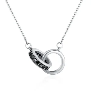 (imagine pentru) Pandora Style Hug Tightly Necklace - SCN147