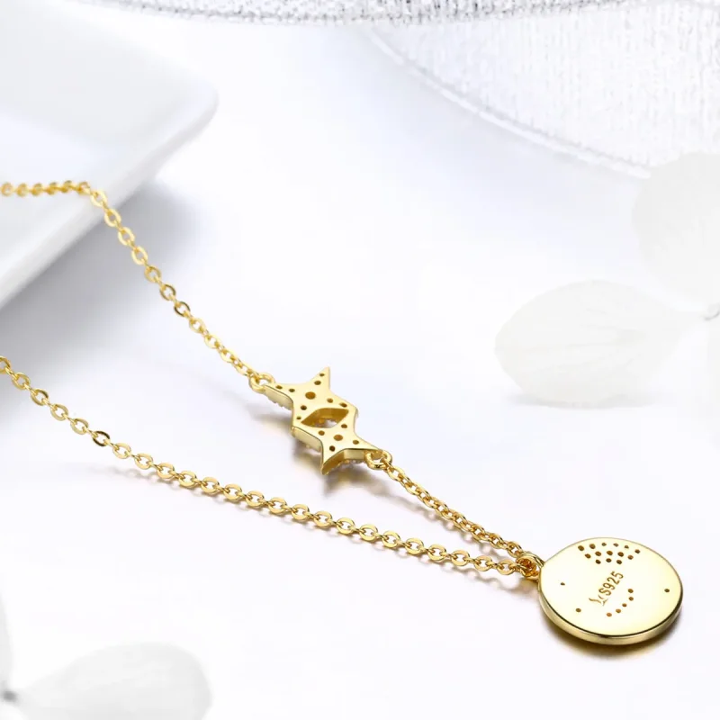 (imagine pentru) Pandora Style Mysterious Interstellar Necklace - SCN281 - Vizualizare 5