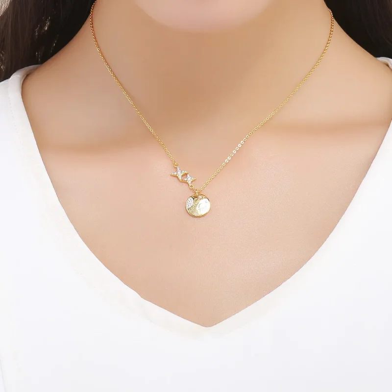 (imagine pentru) Pandora Style Mysterious Interstellar Necklace - SCN281 - Vizualizare 7