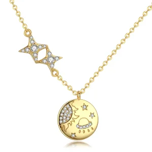 (imagine pentru) Pandora Style Mysterious Interstellar Necklace - SCN281