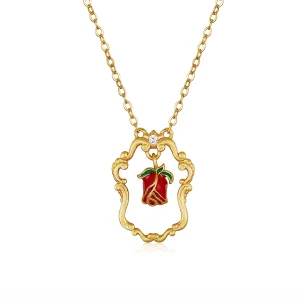 (imagine pentru) Pandora Style Retro Rose Necklace - BSN157