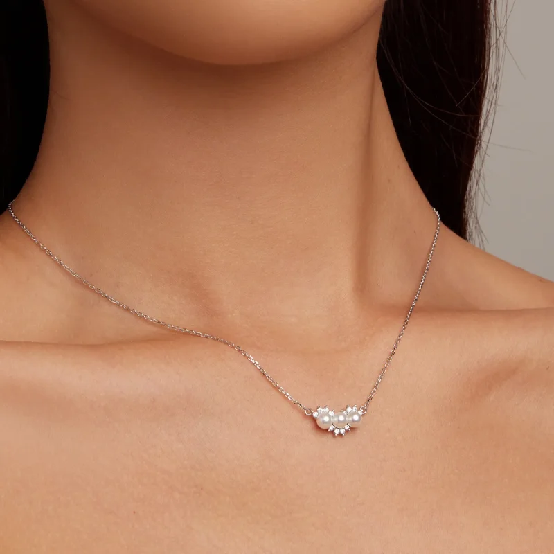 (imagine pentru) Pandora Style Shell Beads Necklace - BSN269 - Vizualizare 7