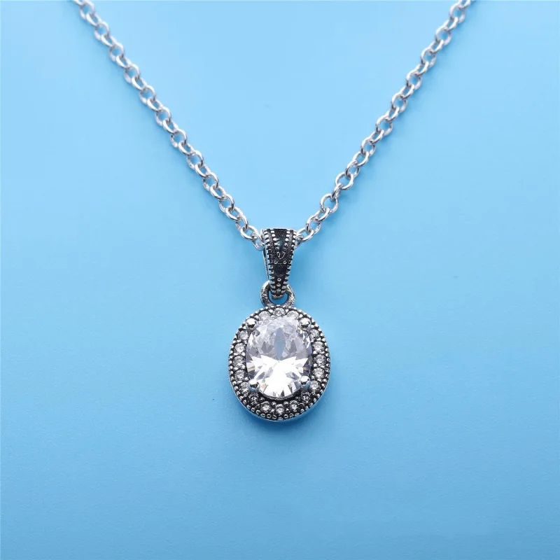 (imagine pentru) Eleganţă vintage - 396246CZ - Coliere şi pandantive PANDORA - Vizualizare 4