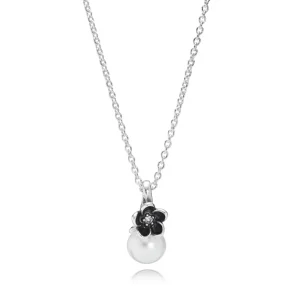 (imagine pentru) Pandantiv floral din argint 390363P