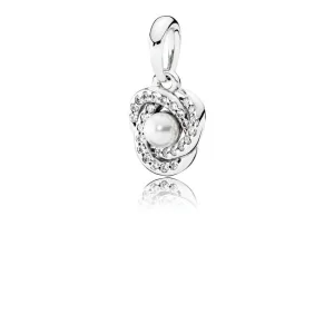 (imagine pentru) Pandantiv PANDORA, Nodul de dragoste luminos din argint 390401WC