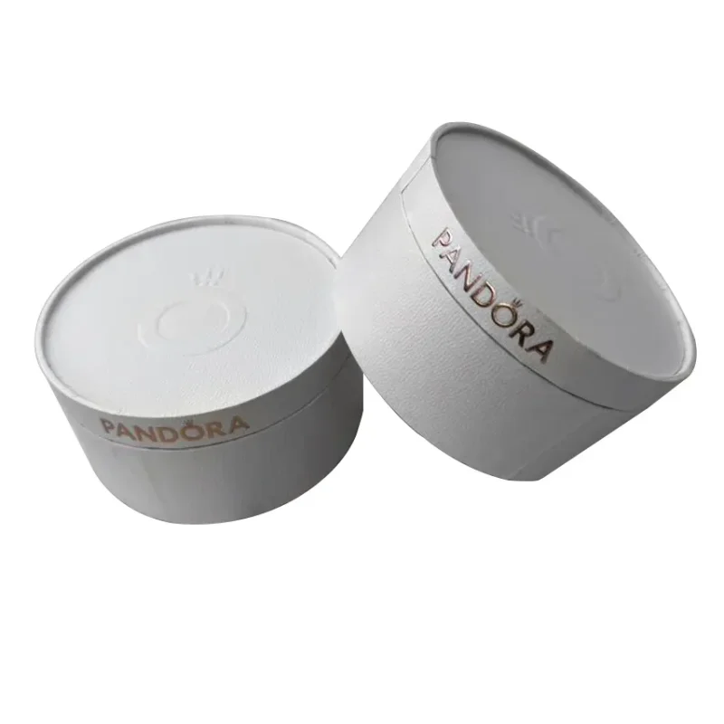 (imagine pentru) Cutie de călătorie din piele artificială Pandora White Circle - PG_003 - Vizualizare 3