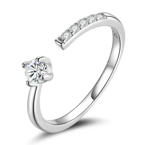 (imagine pentru) Inel deschis de stil Pandora, inspirat de eleganța franceză - BSR203-A