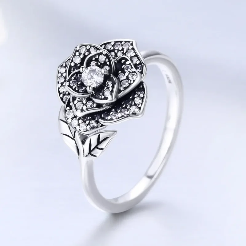 (imagine pentru) Inel Tip Pandora cu Rose Love din argint - SCR382 - Vizualizare 2